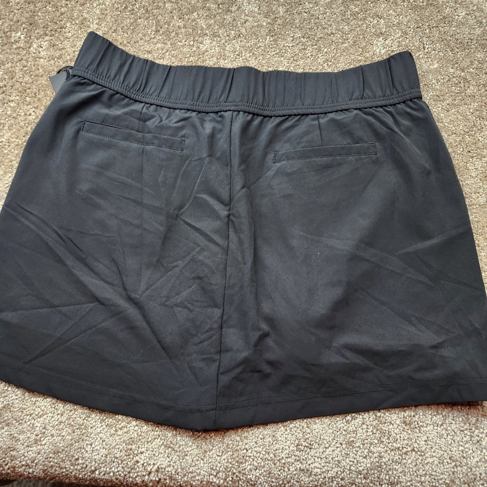 Kyodan Active Skort Womens Large Black Athletic Golf Tennis Skirt NWT $42 - Picture 6 of 9